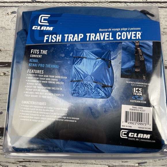 Clam Other Clam Fish Trap Travel Cover Ice Fishing Fits Kenai Kenai